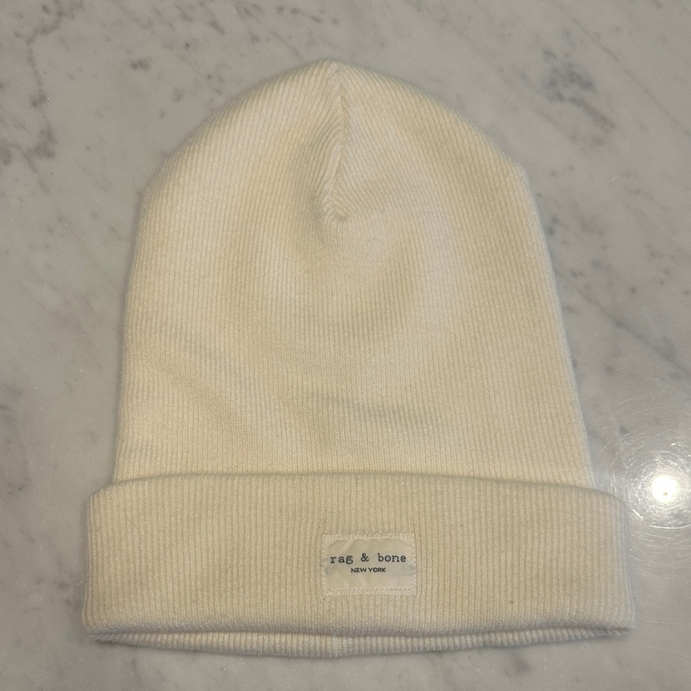 Rag & Bone Kids Ivory Knit Hat